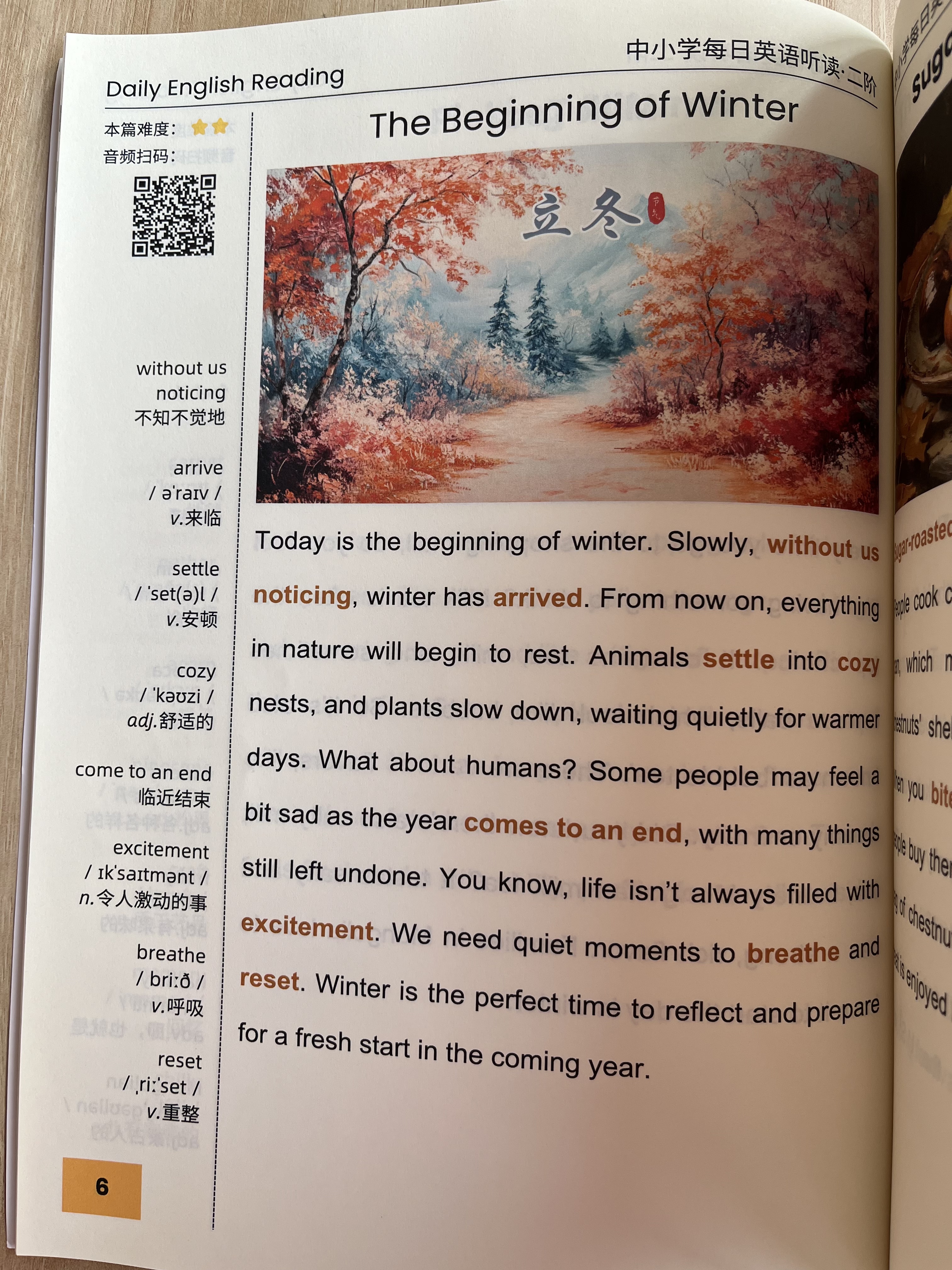 内页展示 - 季节文章